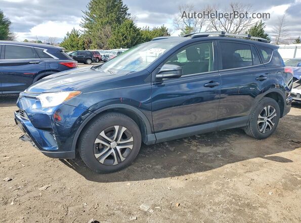 JTMBFREV5JJ185660 2018 TOYOTA RAV4 Синий Передняя левая четверть
