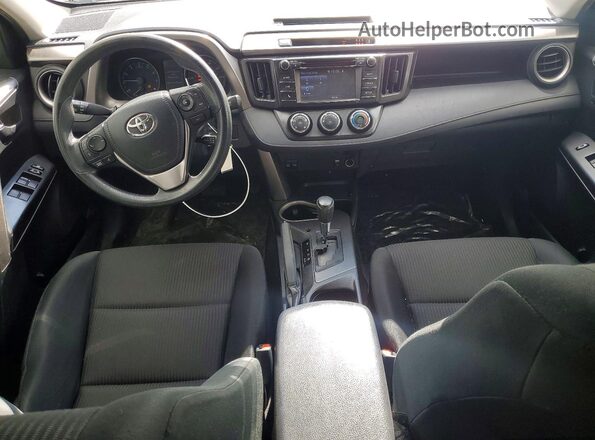 JTMBFREV5JJ185660 2018 TOYOTA RAV4 Синий Вид панели приборов