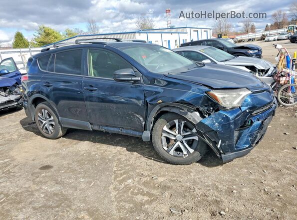 JTMBFREV5JJ185660 2018 TOYOTA RAV4 Синий Передняя правая четверть