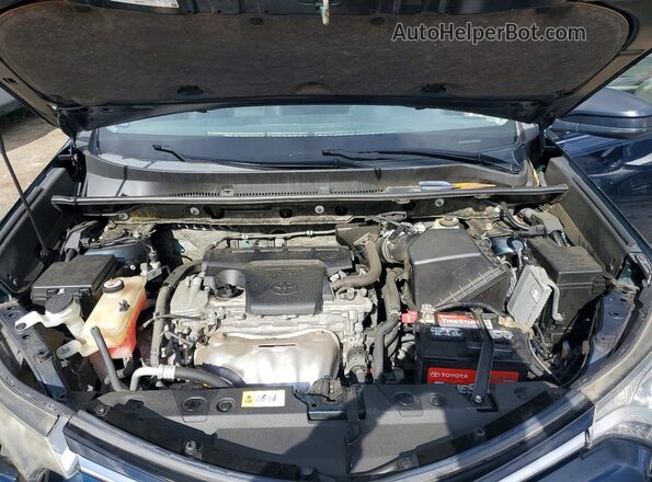 JTMBFREV5JJ185660 2018 TOYOTA RAV4 Синий Вид подкапотного пространства