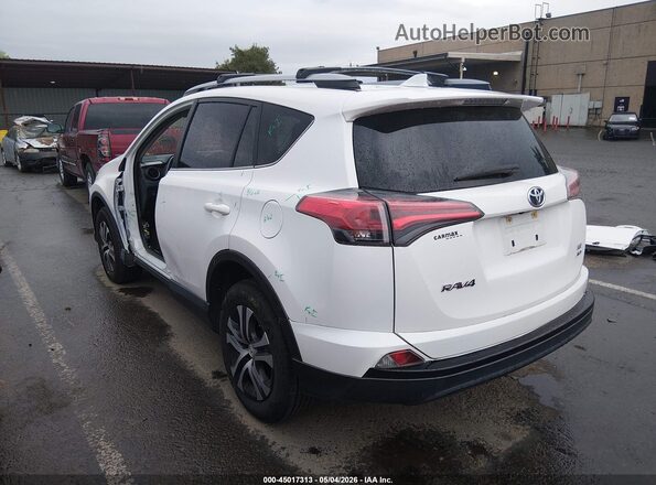 JTMBFREV7JJ186289 2018 TOYOTA LE White Задня ліва чверть