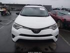 2018 Toyota Rav4 Le White vin: JTMBFREV7JJ186289