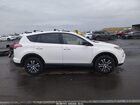 2018 Toyota Rav4 Le White vin: JTMBFREV7JJ186289
