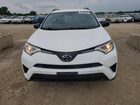 2017 Toyota Rav4 Le White vin: JTMBFREV8HJ167339