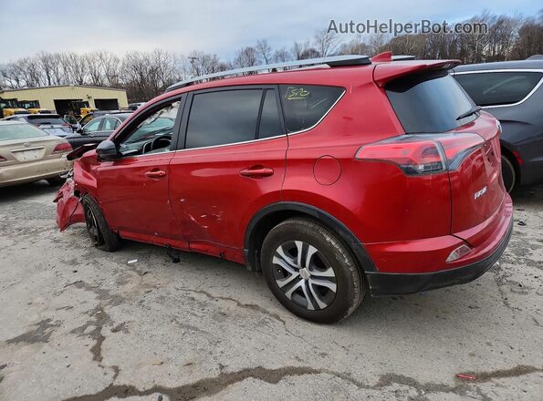 JTMBFREV9HJ114617 2017 TOYOTA RAV4 Red Задня ліва чверть
