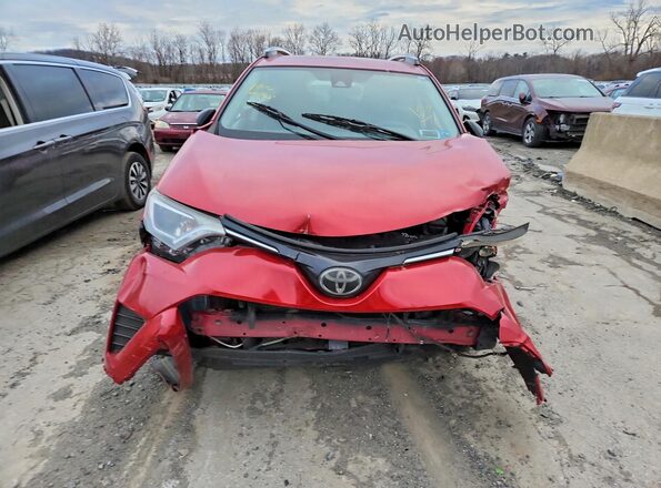 JTMBFREV9HJ114617 2017 TOYOTA RAV4 Red Вид спереду