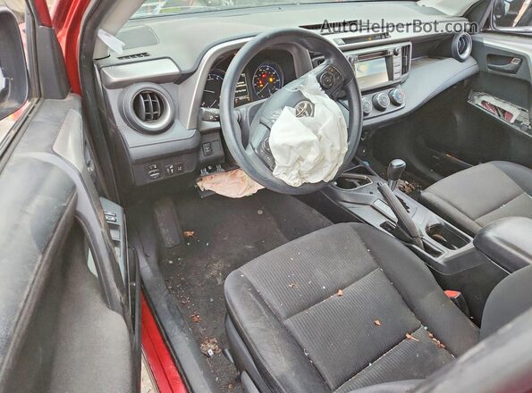JTMBFREV9HJ114617 2017 TOYOTA RAV4 Red Вид панелі приладів