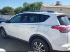 2018 Toyota Rav4 Le White vin: JTMBFREVXJJ719977