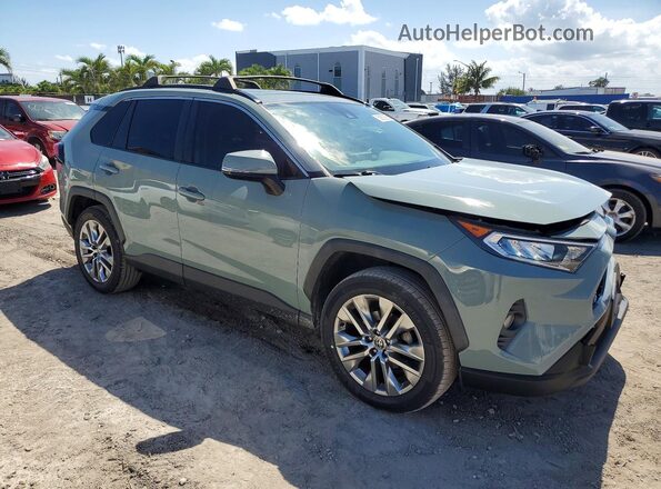 JTMC1RFV3LD520630 2020 TOYOTA RAV4 Серый Передняя правая четверть