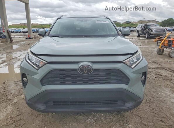 JTMC1RFV5LD049886 2020 TOYOTA RAV4 Бирюзовый Вид спереди
