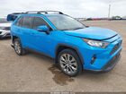 2021 Toyota Rav4 Xle Premium Blue vin: JTMC1RFV9MD079491