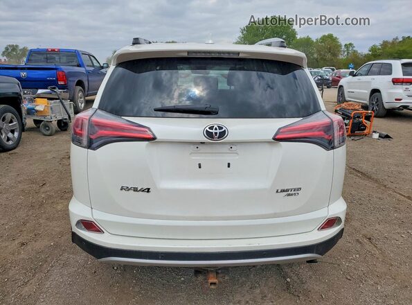 JTMDFREV0GJ061961 2016 TOYOTA RAV4 White უკანა ხედი