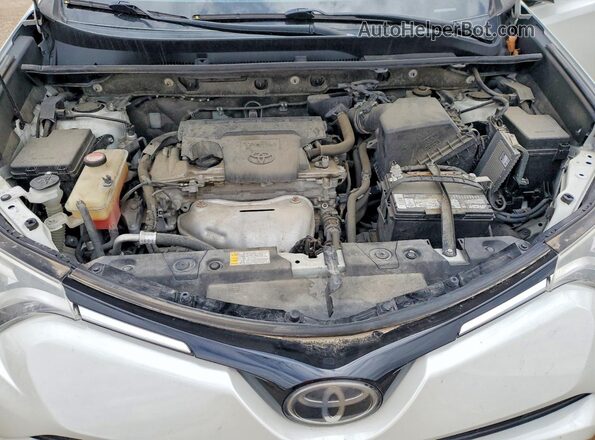 JTMDFREV0GJ061961 2016 TOYOTA RAV4 White ძრავის განყოფილების ხედი