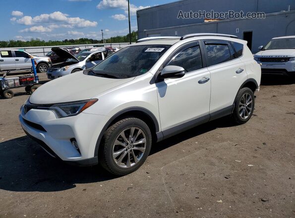 JTMDFREV0JJ193206 2018 TOYOTA RAV4 White Передня ліва чверть