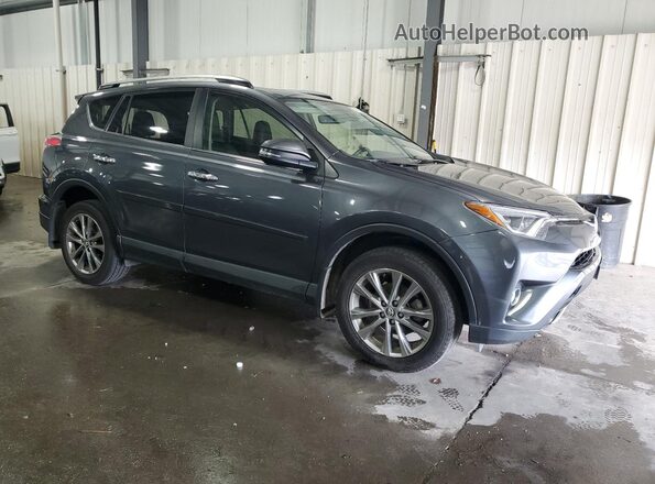JTMDFREV1JJ181002 2018 TOYOTA LIMITED Серый Передняя правая четверть