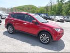 2016 Toyota Rav4 Limited Burgundy vin: JTMDFREV5GJ058151