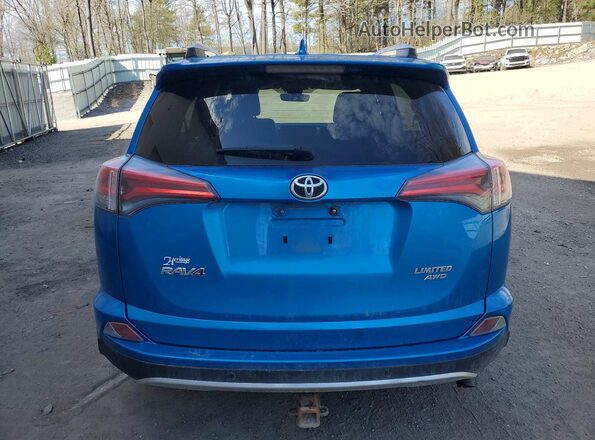 JTMDFREV7GD175602 2016 TOYOTA RAV4 Blue უკანა ხედი