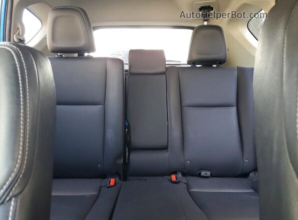 JTMDFREV7GD175602 2016 TOYOTA RAV4 Blue უკანა სავარძლების ხედი