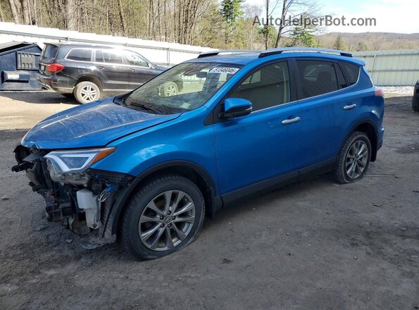 JTMDFREV7GD175602 2016 TOYOTA RAV4 Blue წინა მარცხენა ხედი სამი მეოთხედიდან