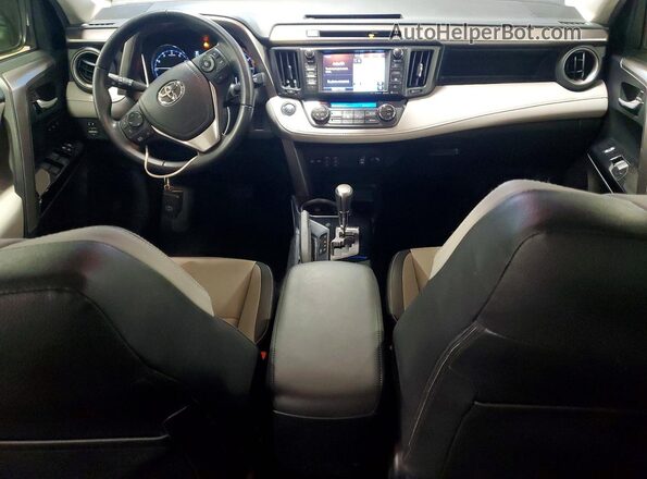 JTMDFREV9GD180462 2016 TOYOTA RAV4 Blue Dashboard view