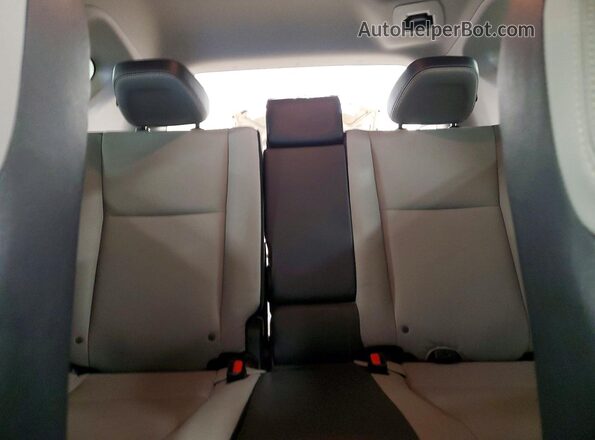JTMDFREV9GD180462 2016 TOYOTA RAV4 Blue Rear seats view