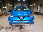 2017 Toyota Rav4 Hv Limited Синий vin: JTMDJREV1HD098810