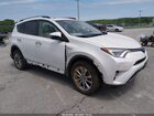2017 Toyota Rav4 Hybrid Limited White vin: JTMDJREV2HD076282