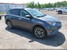 2017 Toyota Rav4 Hybrid Limited Gray vin: JTMDJREV2HD132205