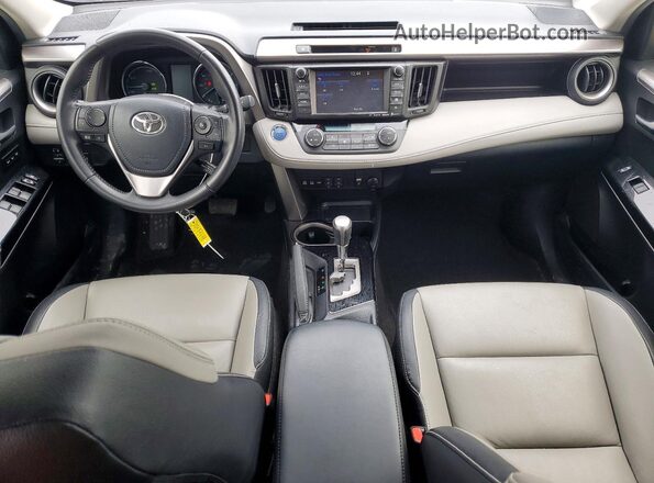 JTMDJREV3GD007499 2016 TOYOTA LIMITED Серебряный Вид панели приборов