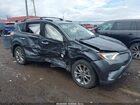 2018 Toyota Rav4 Hybrid Limited Light Blue vin: JTMDJREV3JD189096