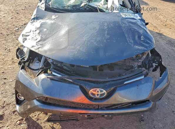 JTMDJREV4JD155491 2018 TOYOTA RAV4 Black Вид задньої частини салону