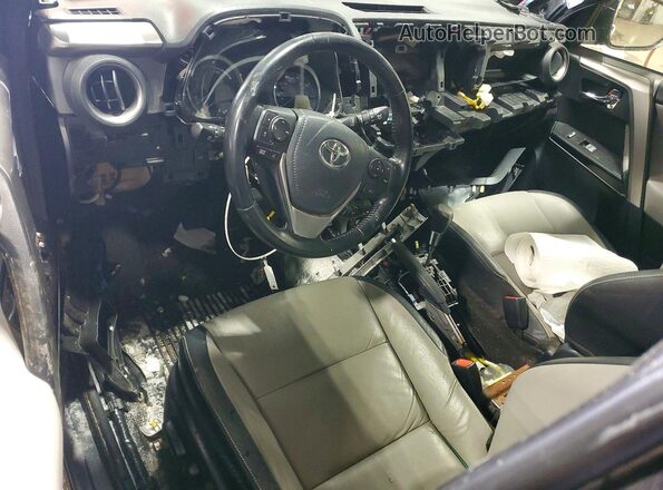 JTMDJREV6HD147337 2017 TOYOTA RAV4 Charcoal Вид панелі приладів