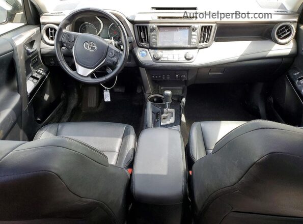 JTMDJREV7GD053773 2016 TOYOTA RAV4 Black Widok deski rozdzielczej