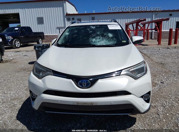 JTMDJREV7JD155243 2018 TOYOTA LIMITED Белый Вид щитка приборов