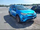 2016 Toyota Rav4 Hybrid Limited Blue vin: JTMDJREV9GD032553