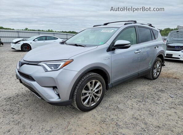 JTMDJREV9JD165269 2018 TOYOTA RAV4 Серебряный Передняя левая четверть