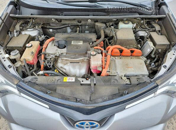 JTMDJREV9JD165269 2018 TOYOTA RAV4 Серебряный Вид подкапотного пространства