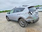 2018 Toyota Rav4 Hv Limited Серебряный vin: JTMDJREV9JD165269