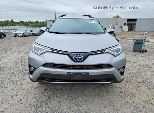 JTMDJREV9JD165269 2018 TOYOTA RAV4 Серебряный Вид спереди