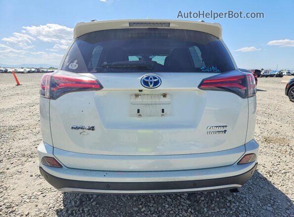 JTMDJREVXHD061884 2017 TOYOTA RAV4 White Widok z tyłu
