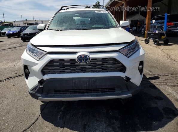 JTMDWRFV2KD003551 2019 TOYOTA RAV4 Белый Вид спереди
