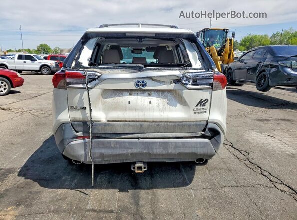 JTMDWRFV2KD003551 2019 TOYOTA RAV4 Белый Вид сзади