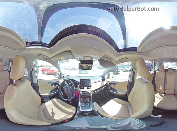 JTMDWRFV2KD003551 2019 TOYOTA RAV4 Белый Панорамный вид салона 360°