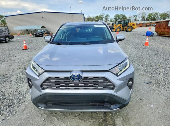 JTMDWRFV2KD035805 2019 TOYOTA RAV4 Silver Widok z przodu