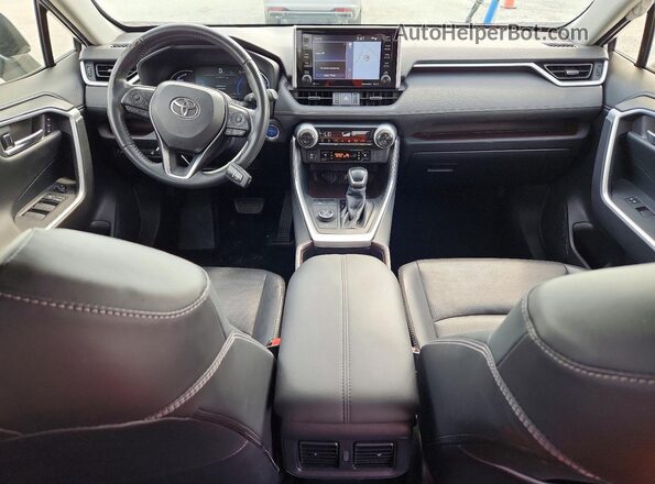 JTMDWRFV2KD035805 2019 TOYOTA RAV4 Silver Widok deski rozdzielczej