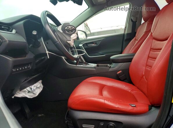 JTMDWRFV3KD509888 2019 TOYOTA RAV4 Серый Вид салона спереди