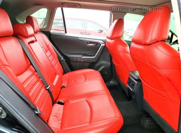 JTMDWRFV3KD509888 2019 TOYOTA RAV4 Серый Вид задних сидений
