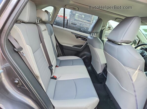 JTMDWRFV8KD503035 2019 TOYOTA RAV4 Gray Vista interior trasera