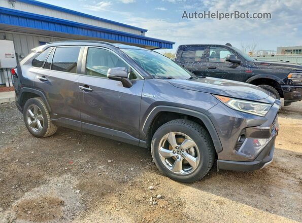 JTMDWRFV8KD503035 2019 TOYOTA RAV4 Gray Delantero derecho
