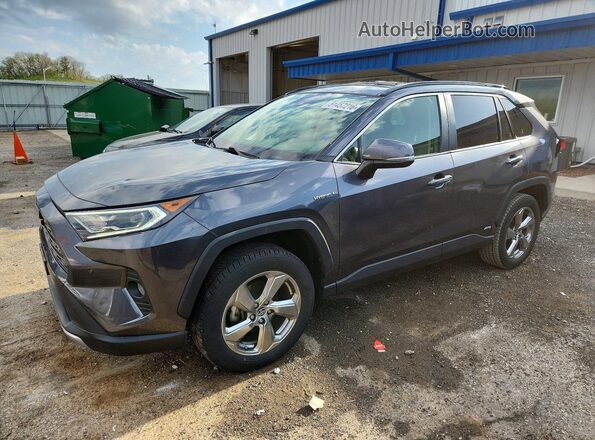 JTMDWRFV8KD503035 2019 TOYOTA RAV4 Gray Vista tres cuartos delantera izquierda